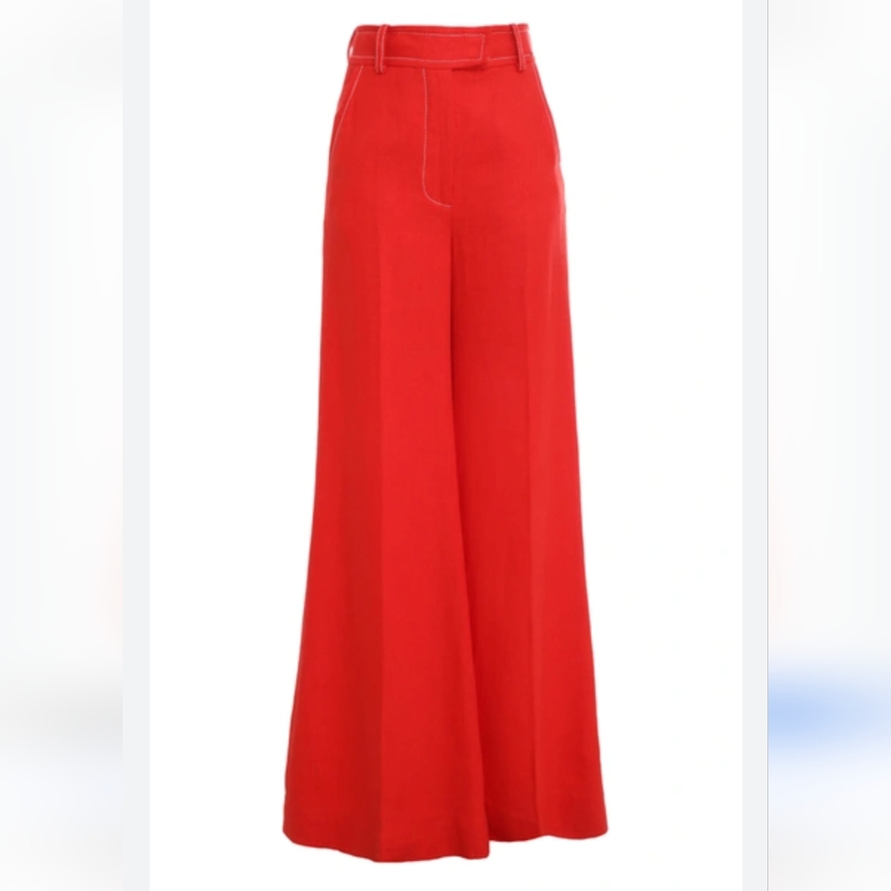 Anthropologie High Waist Wide Leg Trouser